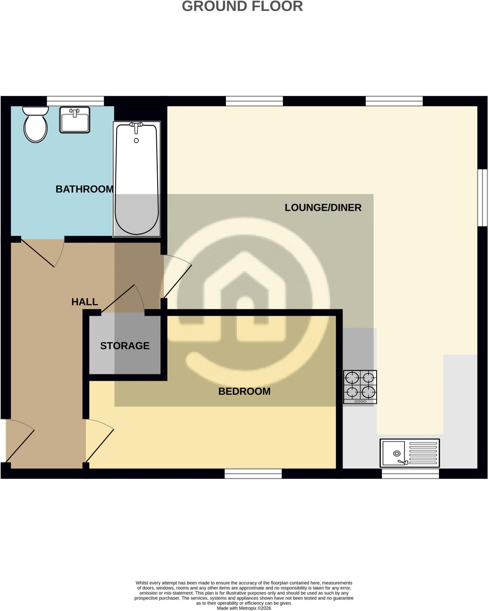 Beauvais Avenue, Shortstown, MK42 floorplan