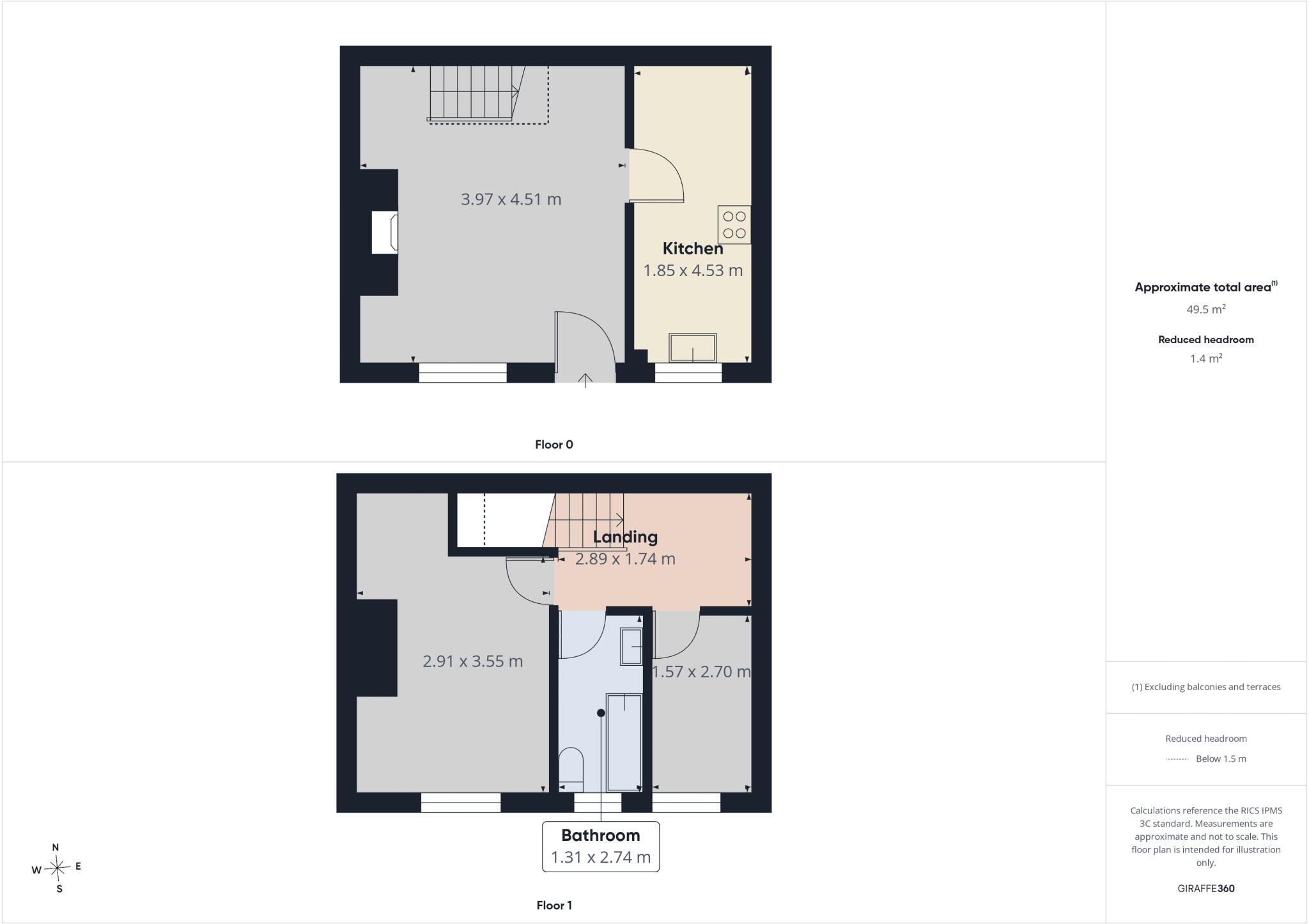Edenfield Road, Norden, OL11 floorplan
