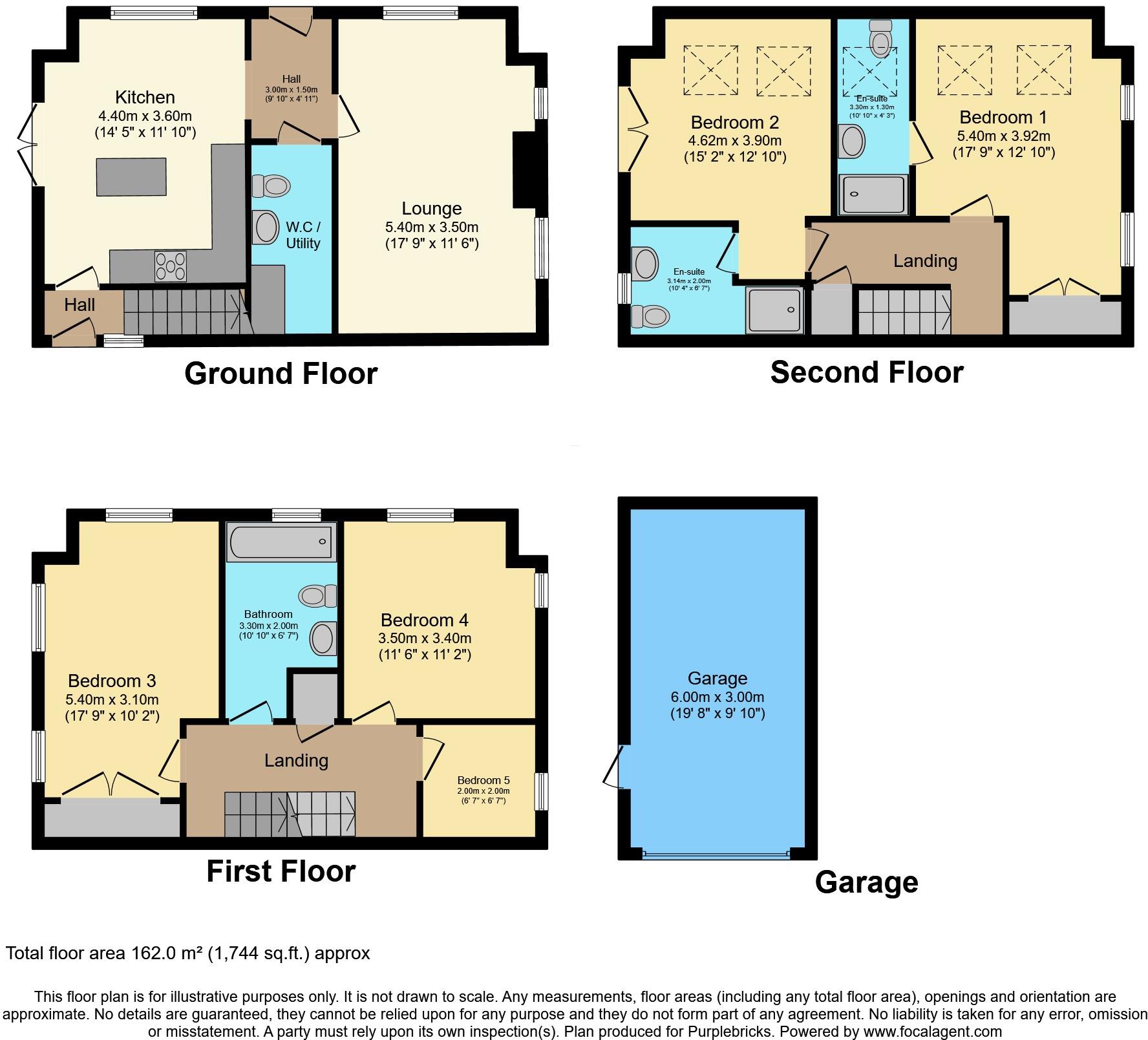 North Light Place, Keighley, BD22 floorplan