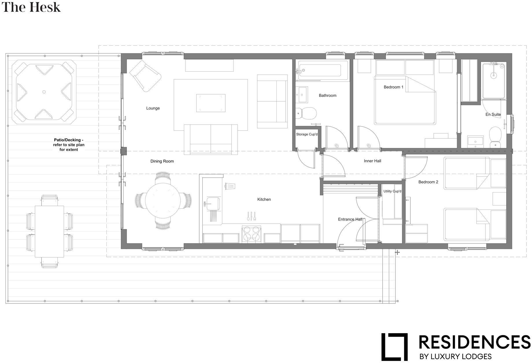 The Hesk, The Residences at Whitbarrow, Keswick, Cumbria floorplan