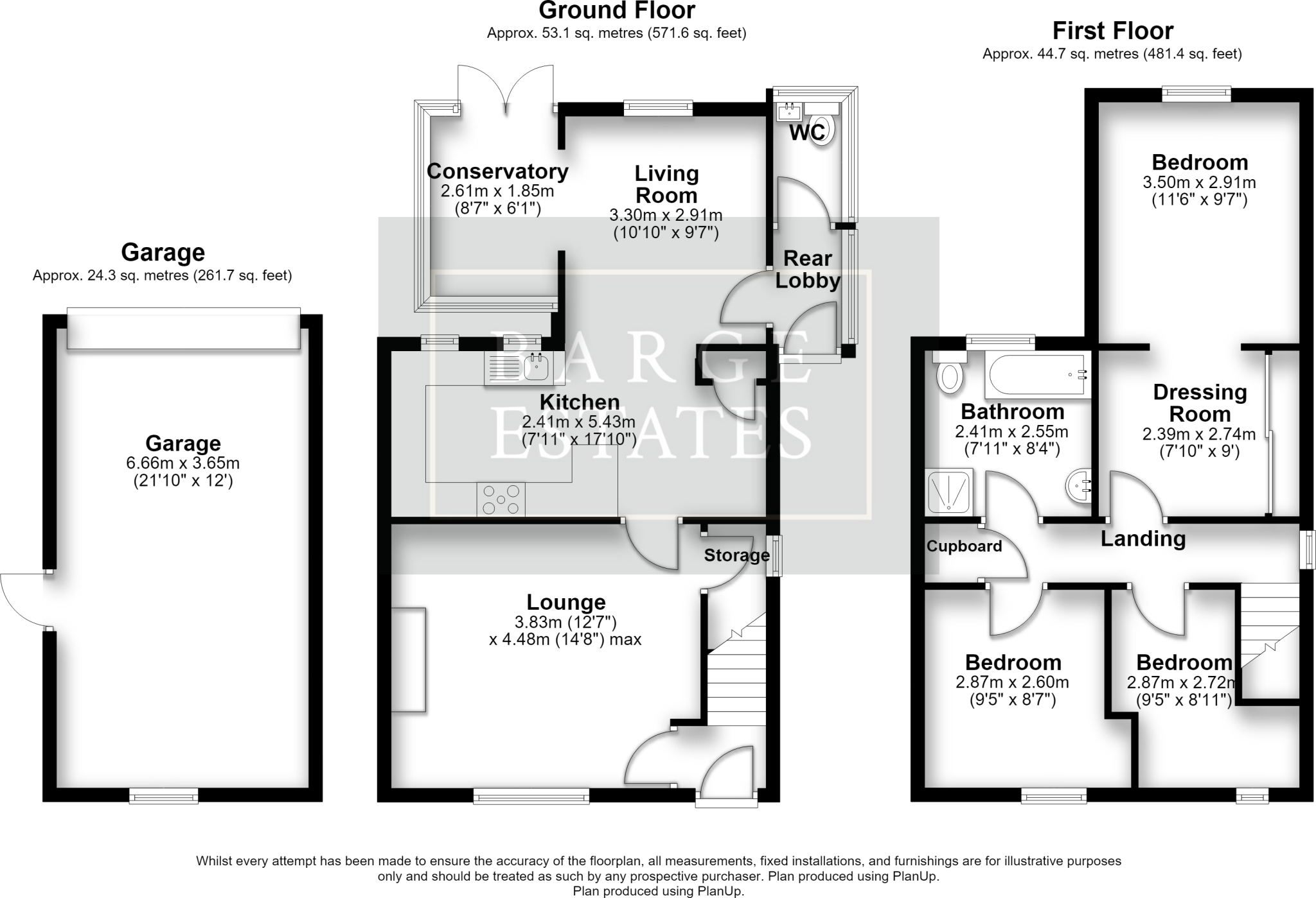 Boughton Lane, Clowne, Derbyshire floorplan
