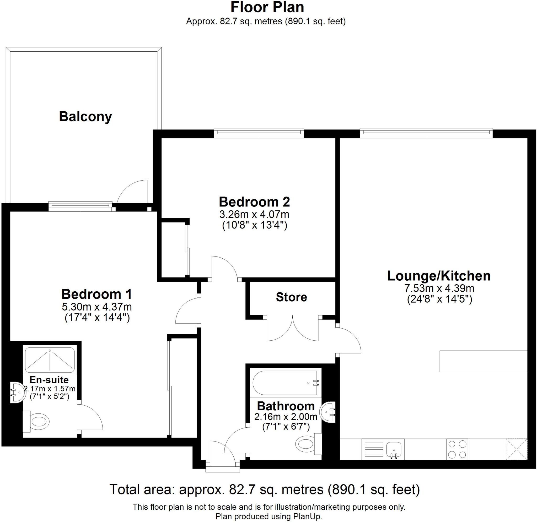 Pioneer,Jupiter Complex, Birmingham floorplan