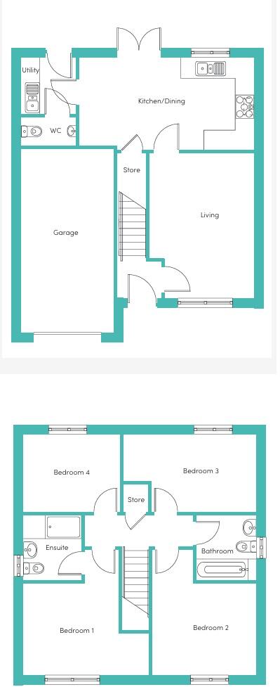 Wolsey Close, County Durham, DL14 floorplan