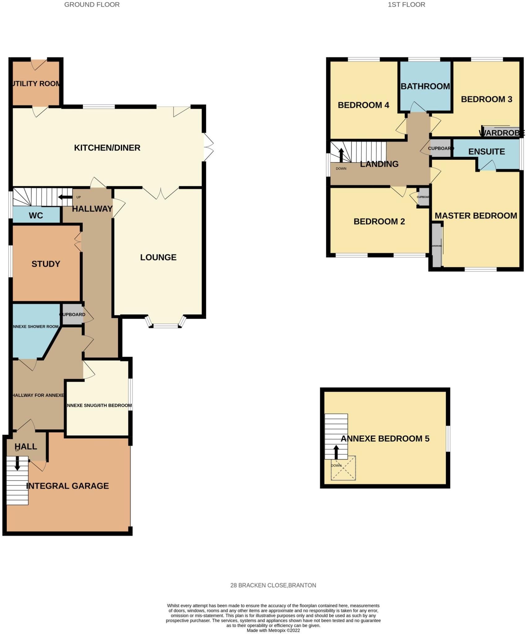 Bracken Close, Branton, DN3 floorplan
