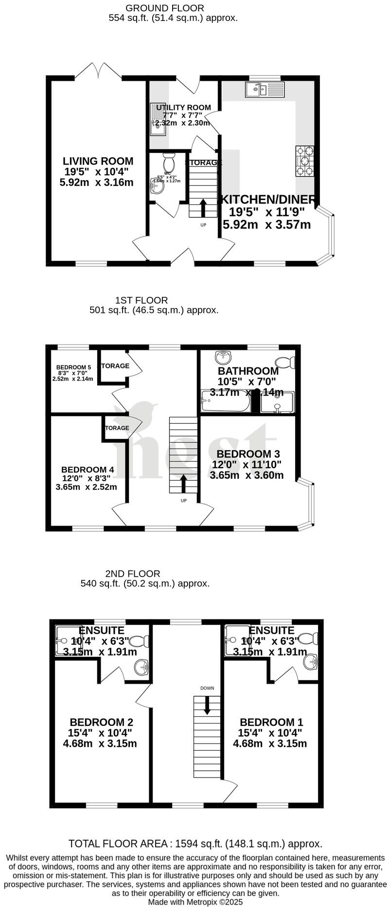 Jurston Fields, Wellington floorplan