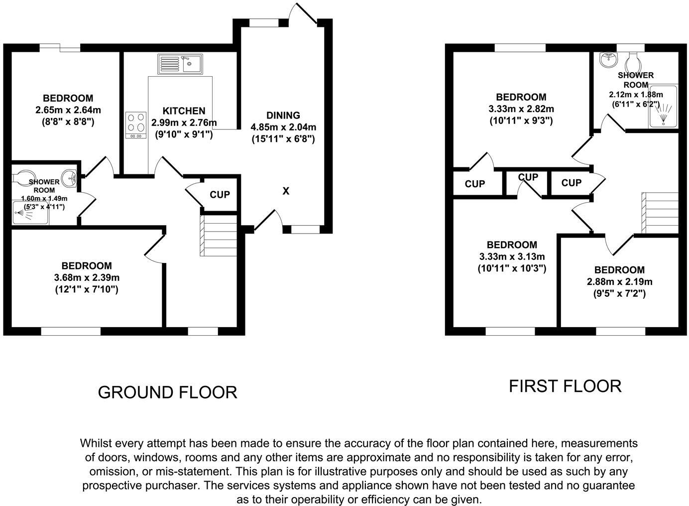 Burley Rise, Kegworth floorplan