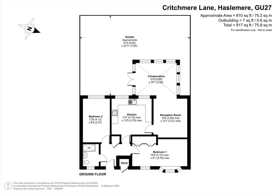 Critchmere Lane, Haslemere floorplan