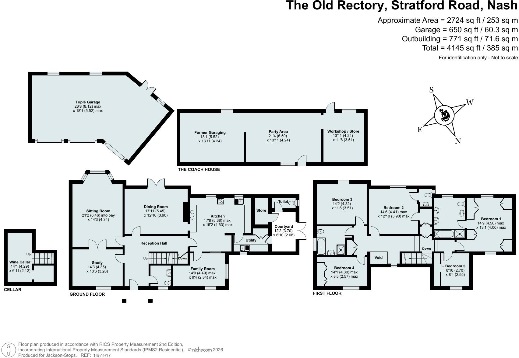 Stratford Road, Nash, Milton Keynes, Buckinghamshire, MK17 floorplan