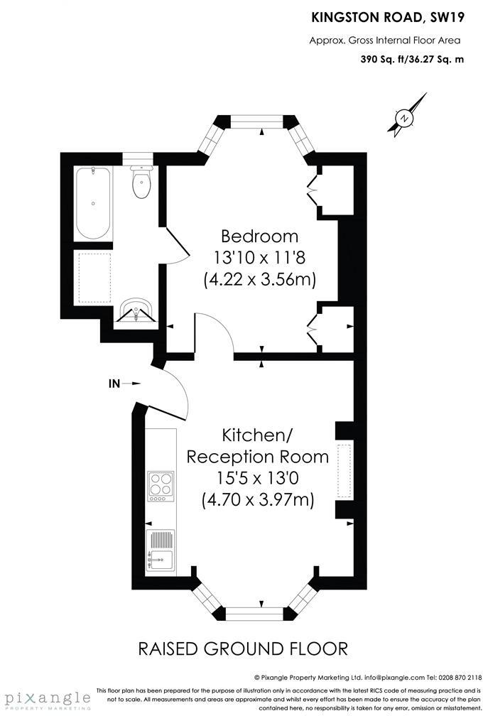 Kingston Road, Wimbledon floorplan