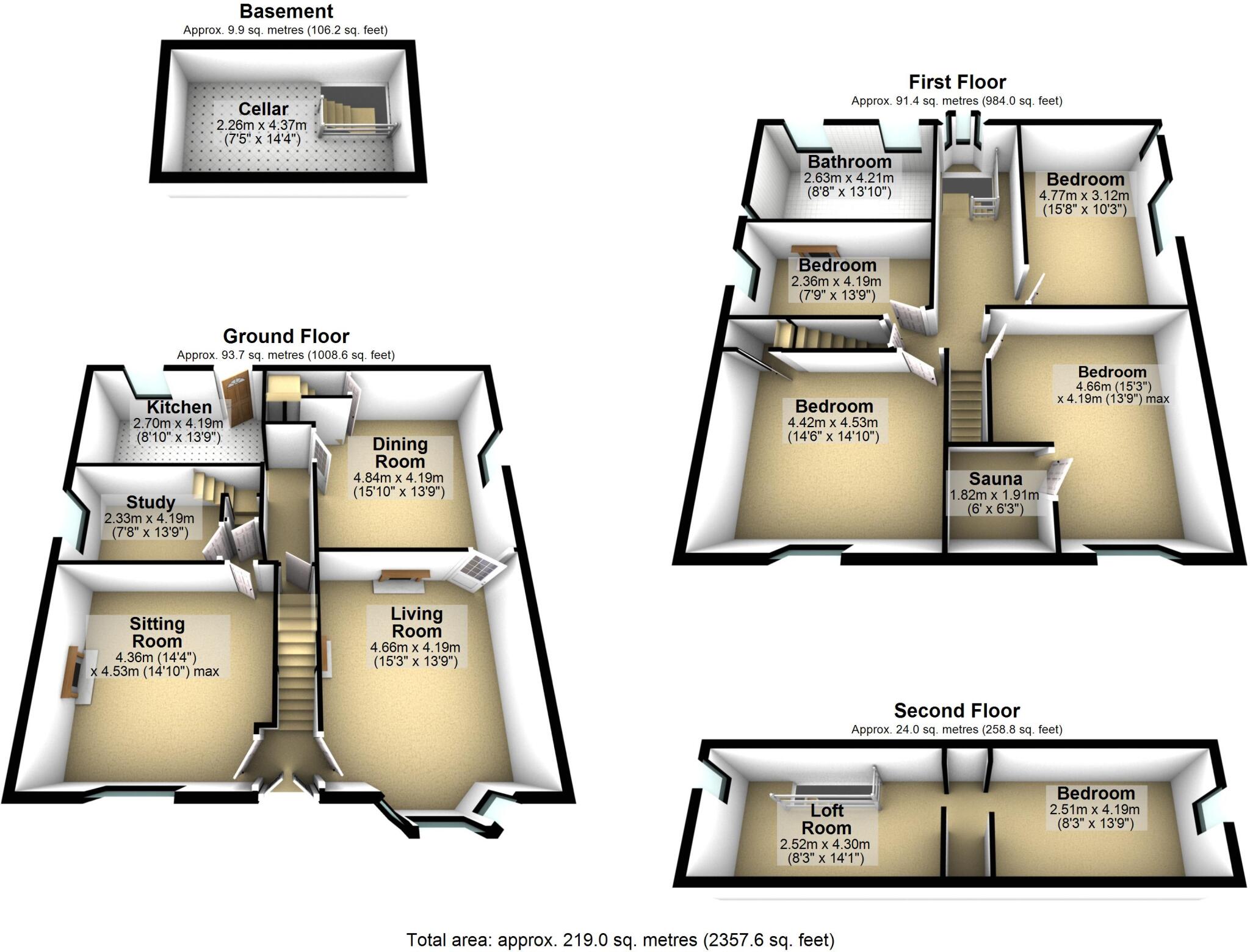 Healey, Rochdale, Lancashire, OL12 floorplan