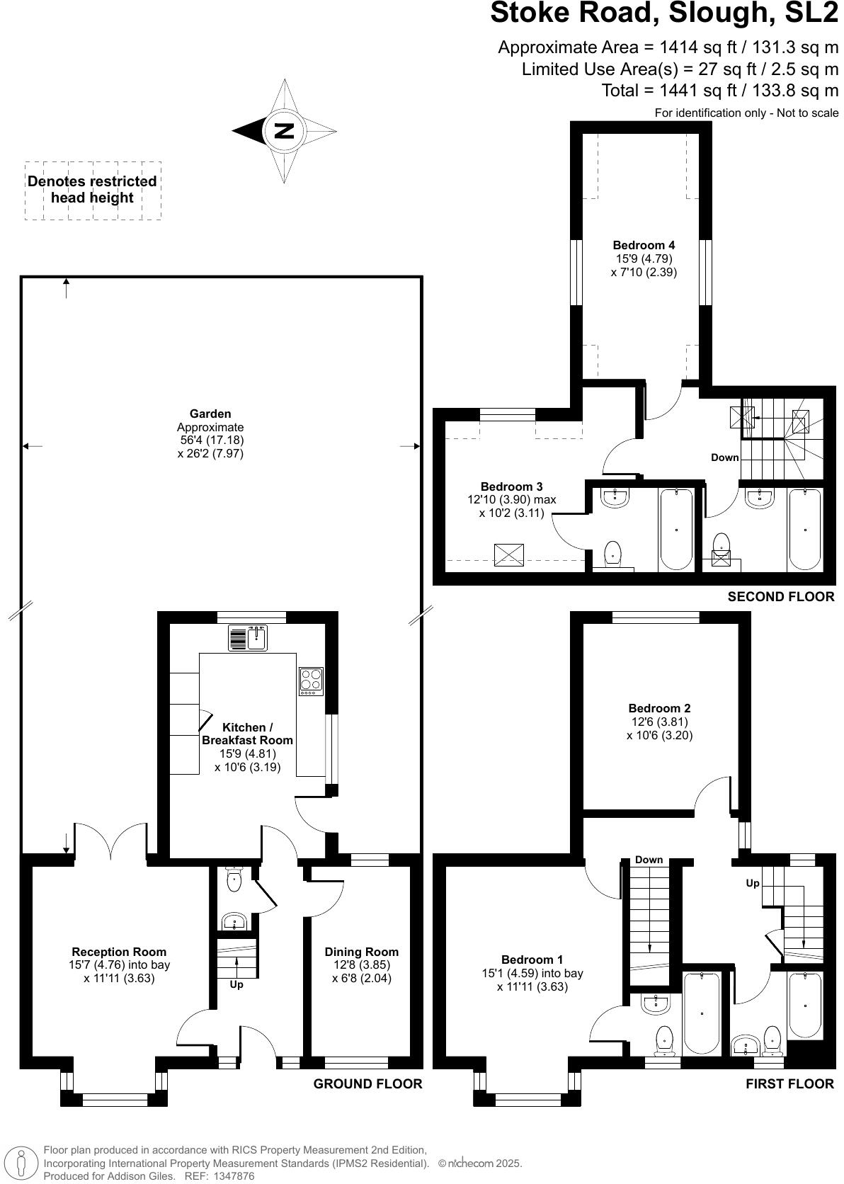 Stoke Road, Slough, Berkshire, SL2 floorplan