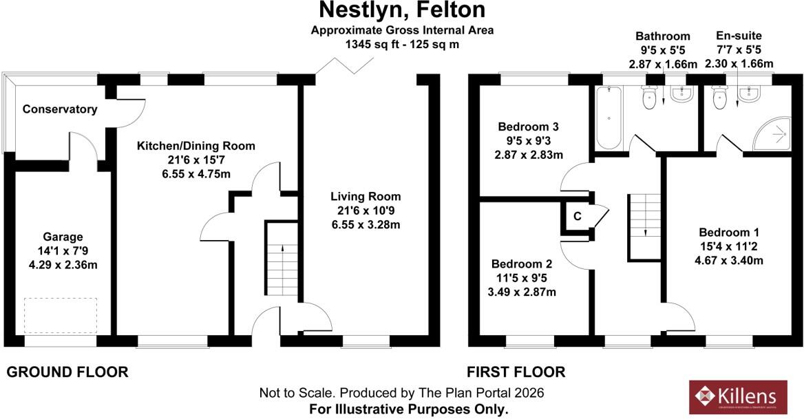 Spacious village link-detached home, Felton floorplan