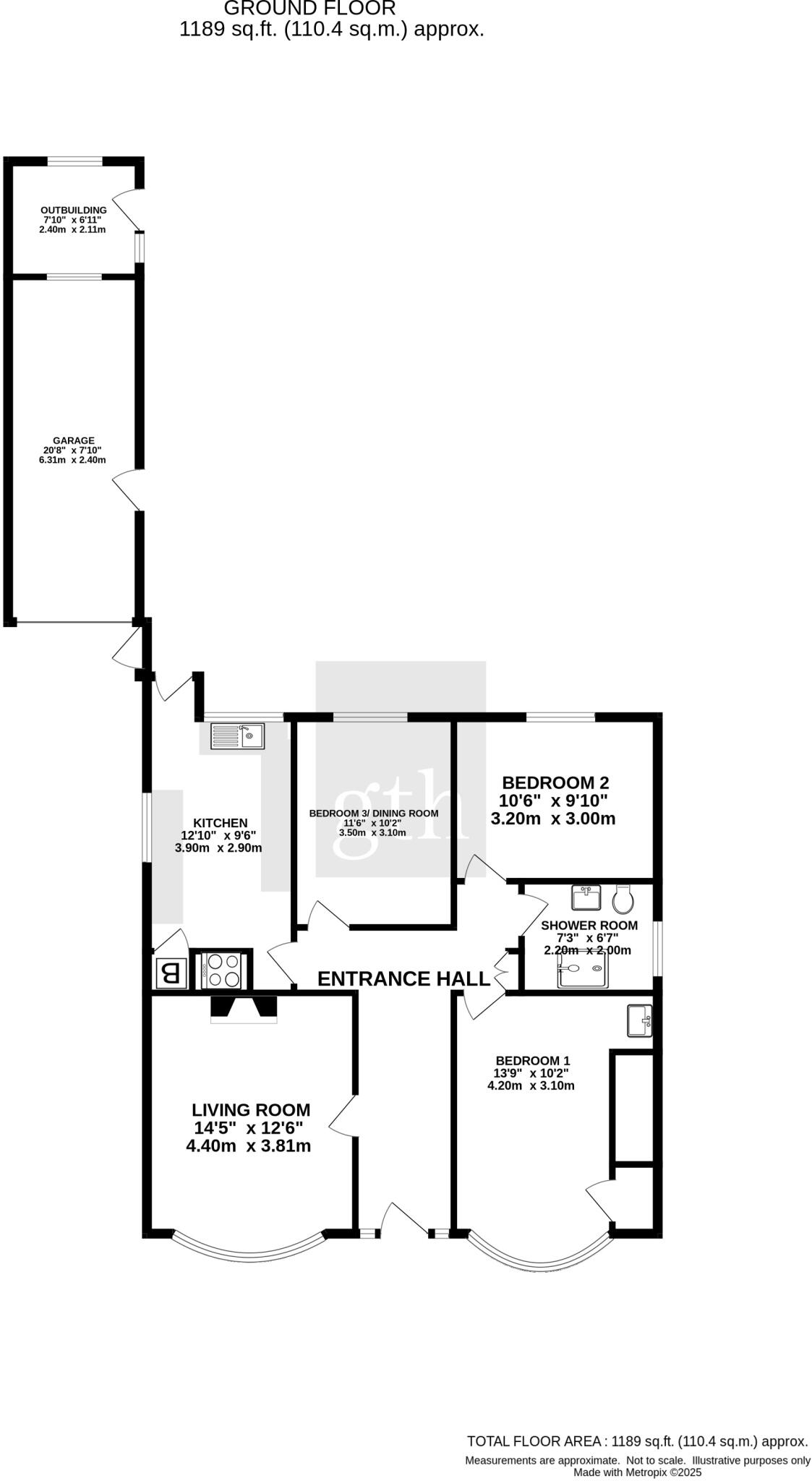Yelland Road, Yelland, Barnstaple, Devon, EX31 floorplan