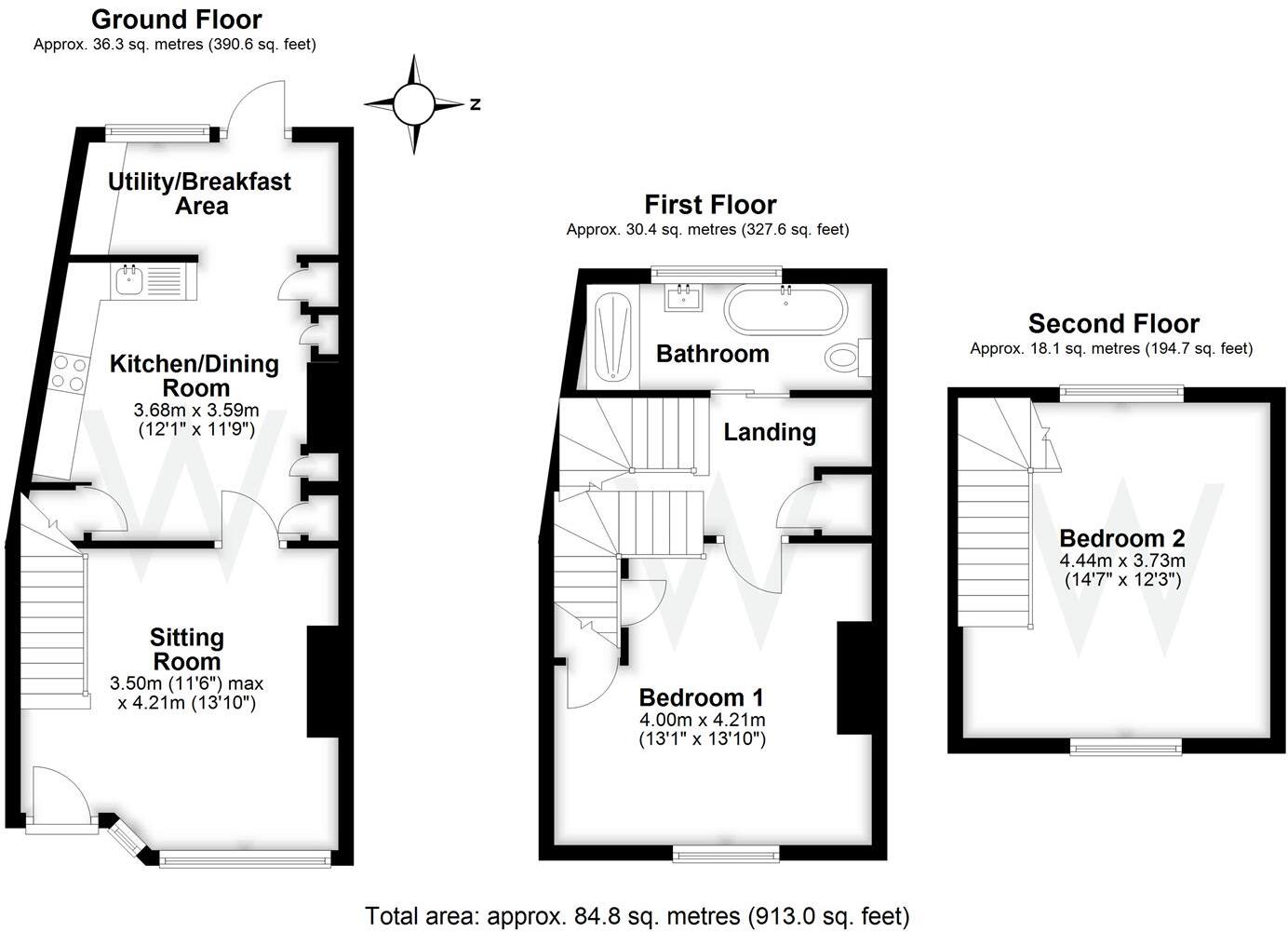 Water Lane, Fisherton Street, Salisbury floorplan