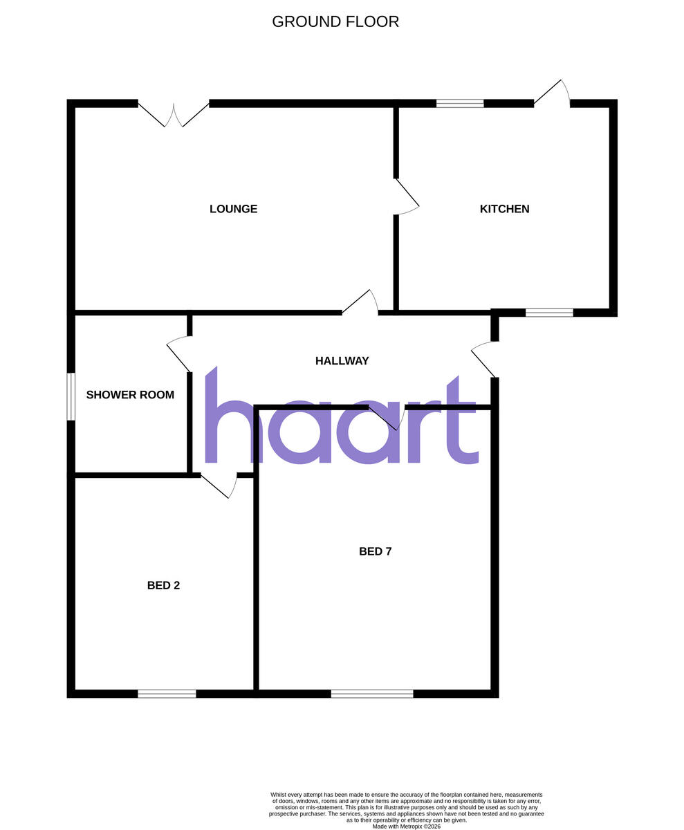 Wing Road, Leysdown floorplan