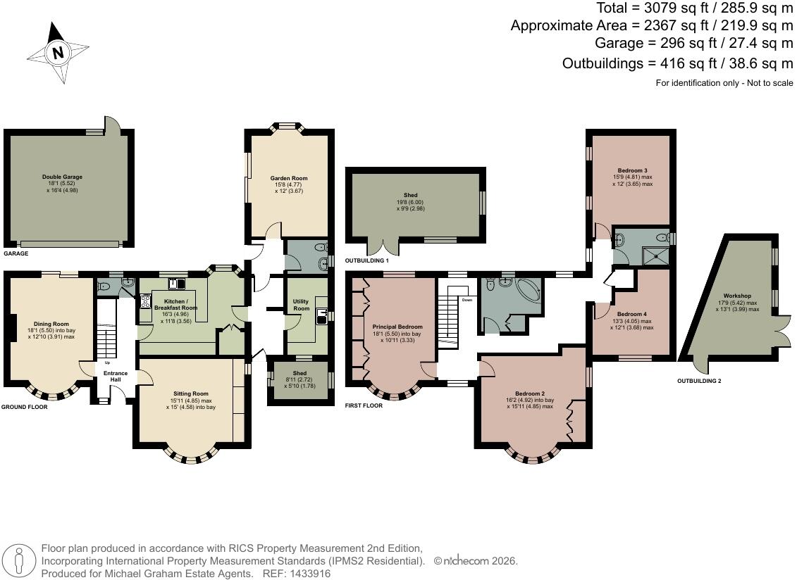 High Street, Finedon, Wellingborough, Northamptonshire, NN9 floorplan