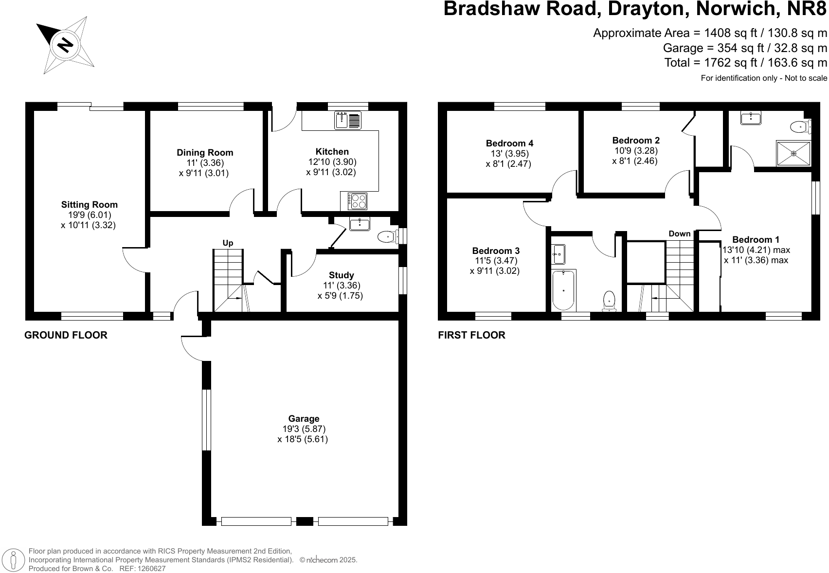 30, Bradshaw Road, Drayton, NR8 floorplan