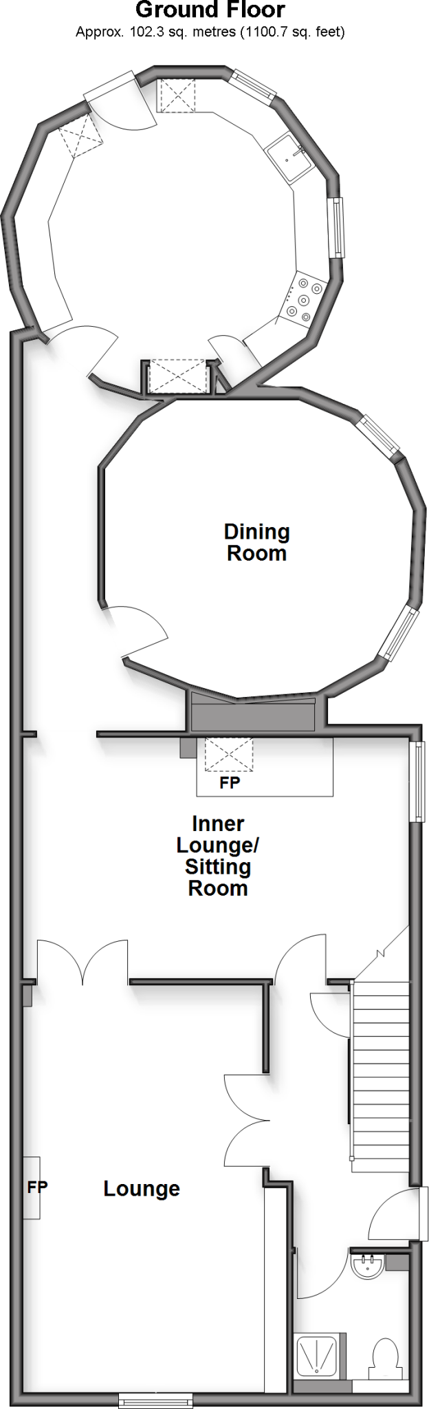 Station Road, Northiam, Rye, East Sussex floorplan