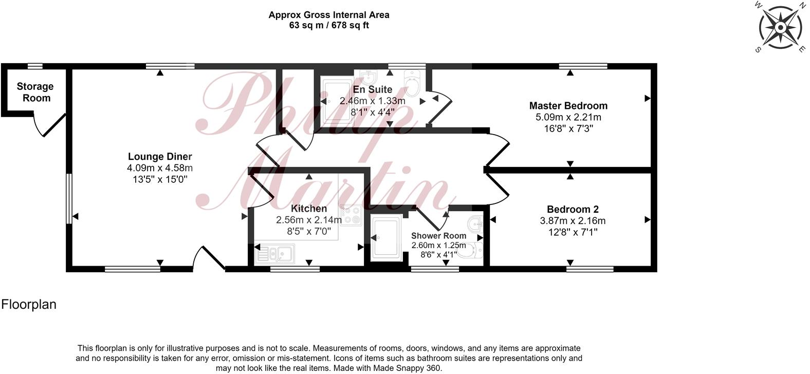 Pendower Road, Veryan floorplan