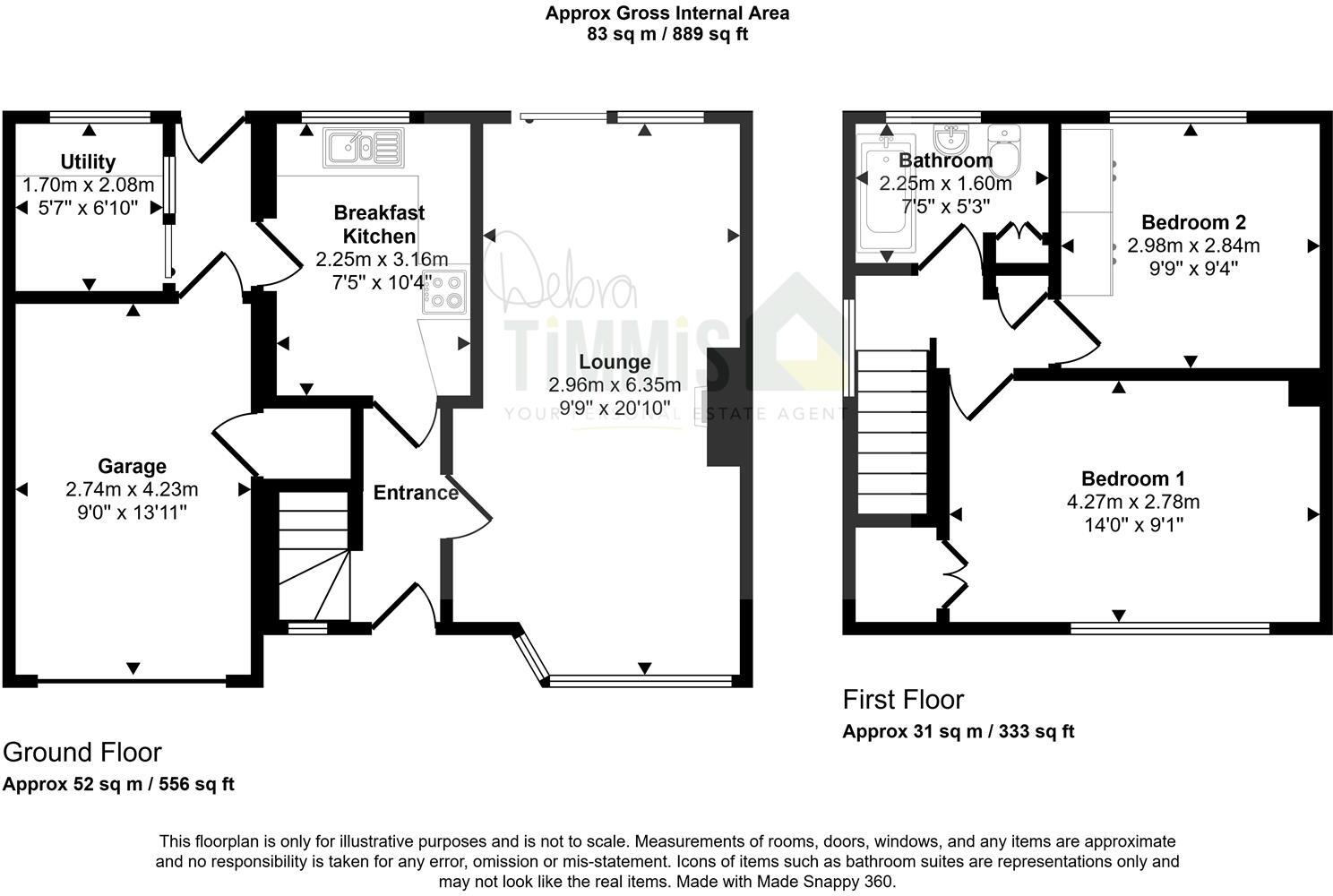 Greenside Avenue, Stockton Brook, Stoke-On-Trent floorplan