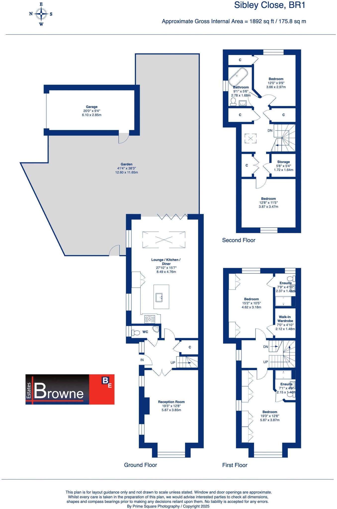 Sibley Close, Bickley, Bromley floorplan