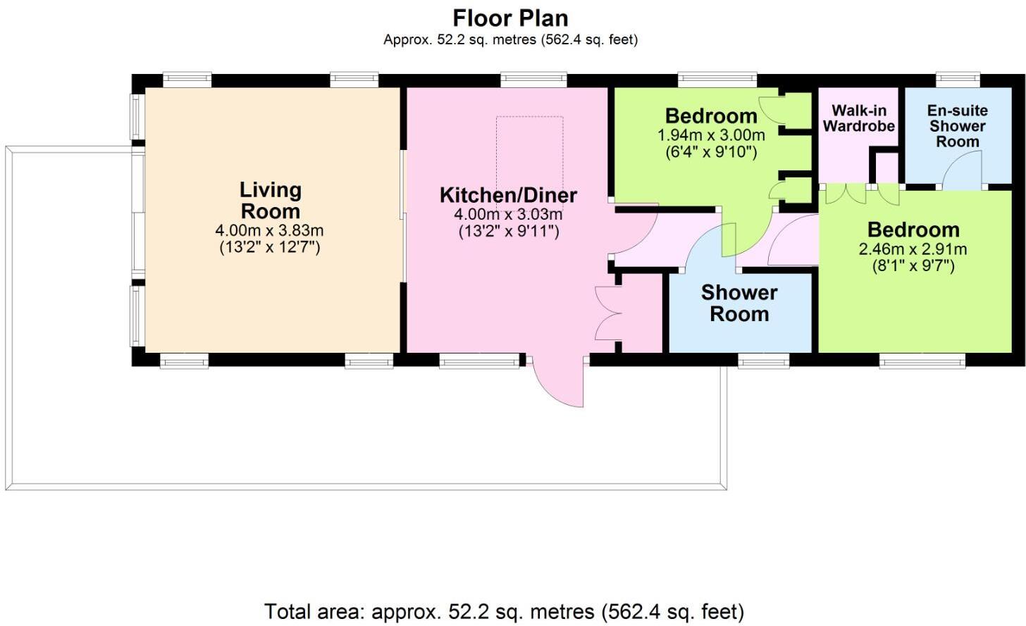 Downsview Park, Woodmancote floorplan