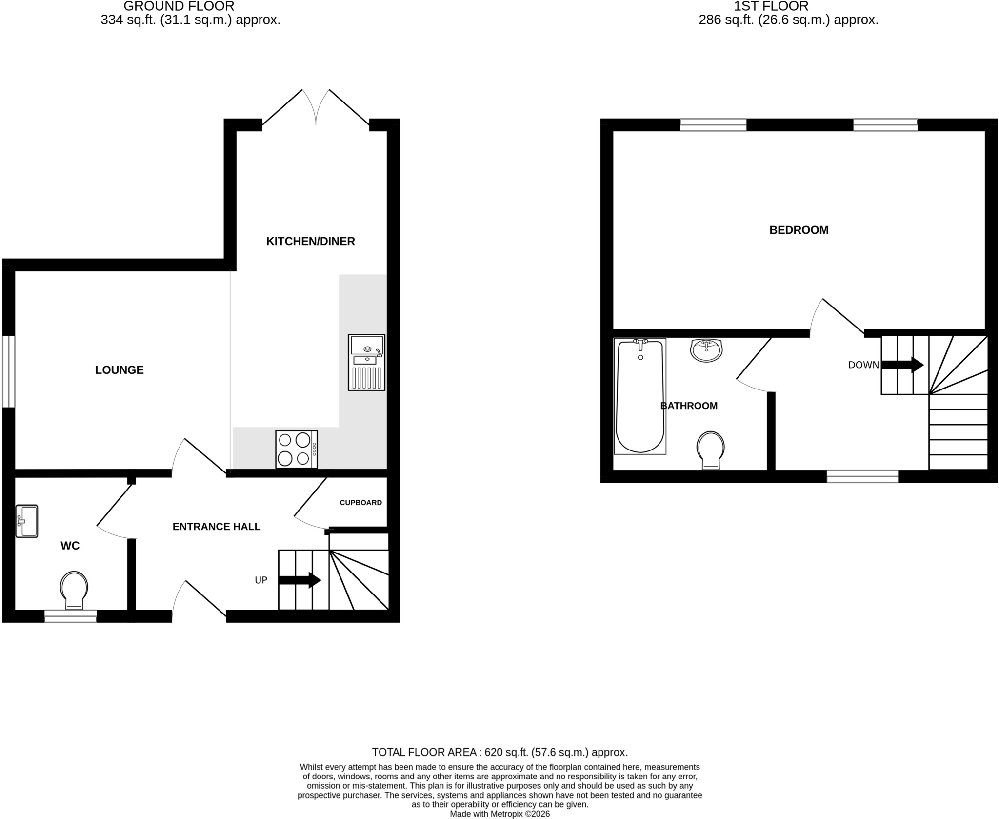 Spread Eagle Mews, Witham floorplan