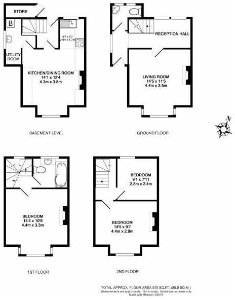 Garrison Lane, Felixstowe floorplan