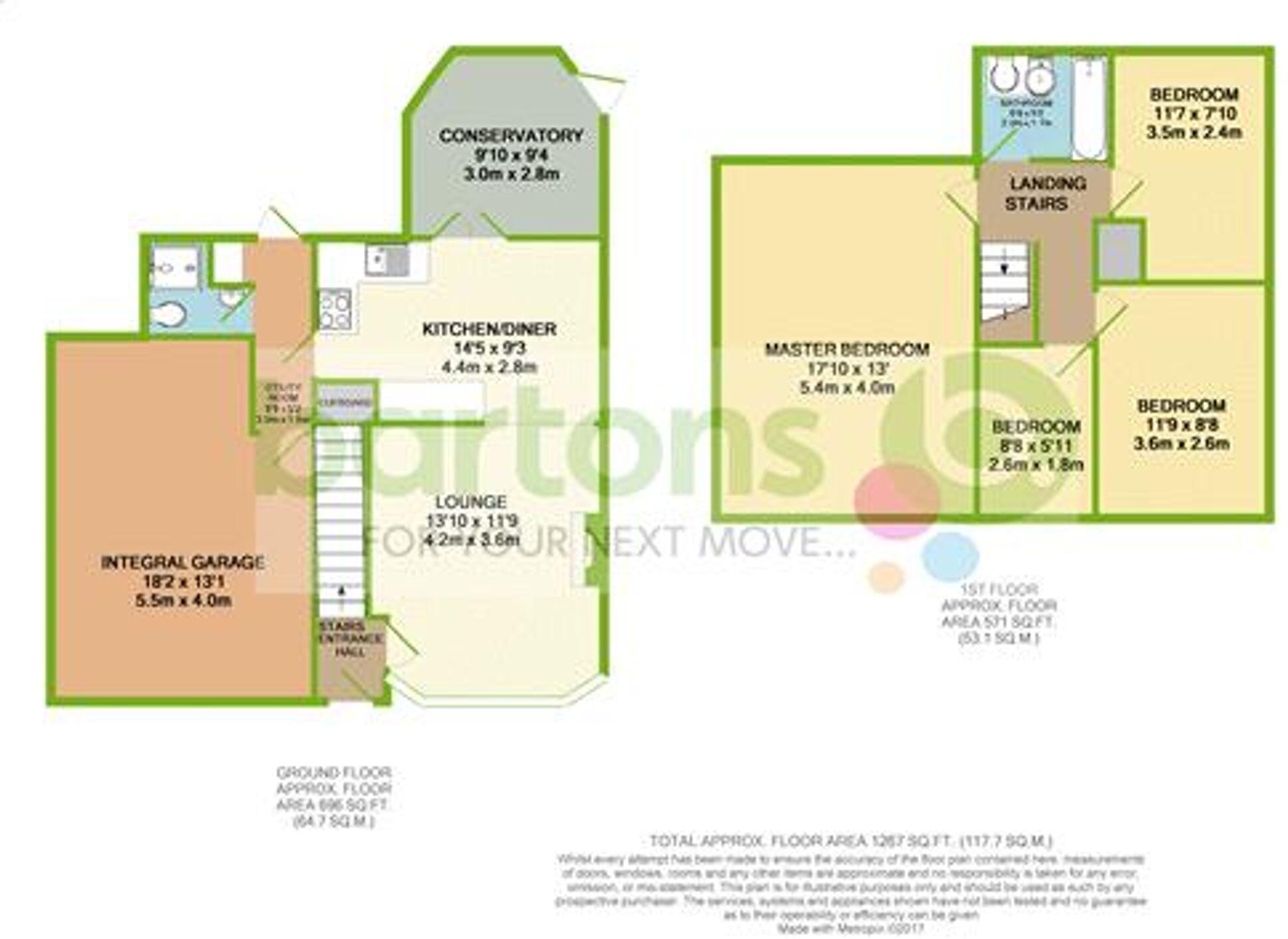 Plumpton Avenue, Mexborough, S64 floorplan