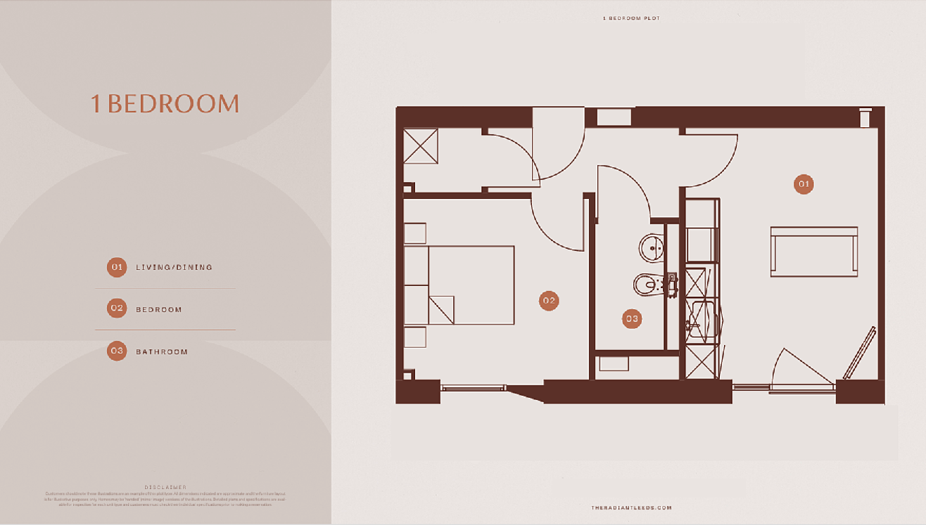 The Radiant, Kirkstall Road, Leeds, West Yorkshire, LS3 floorplan