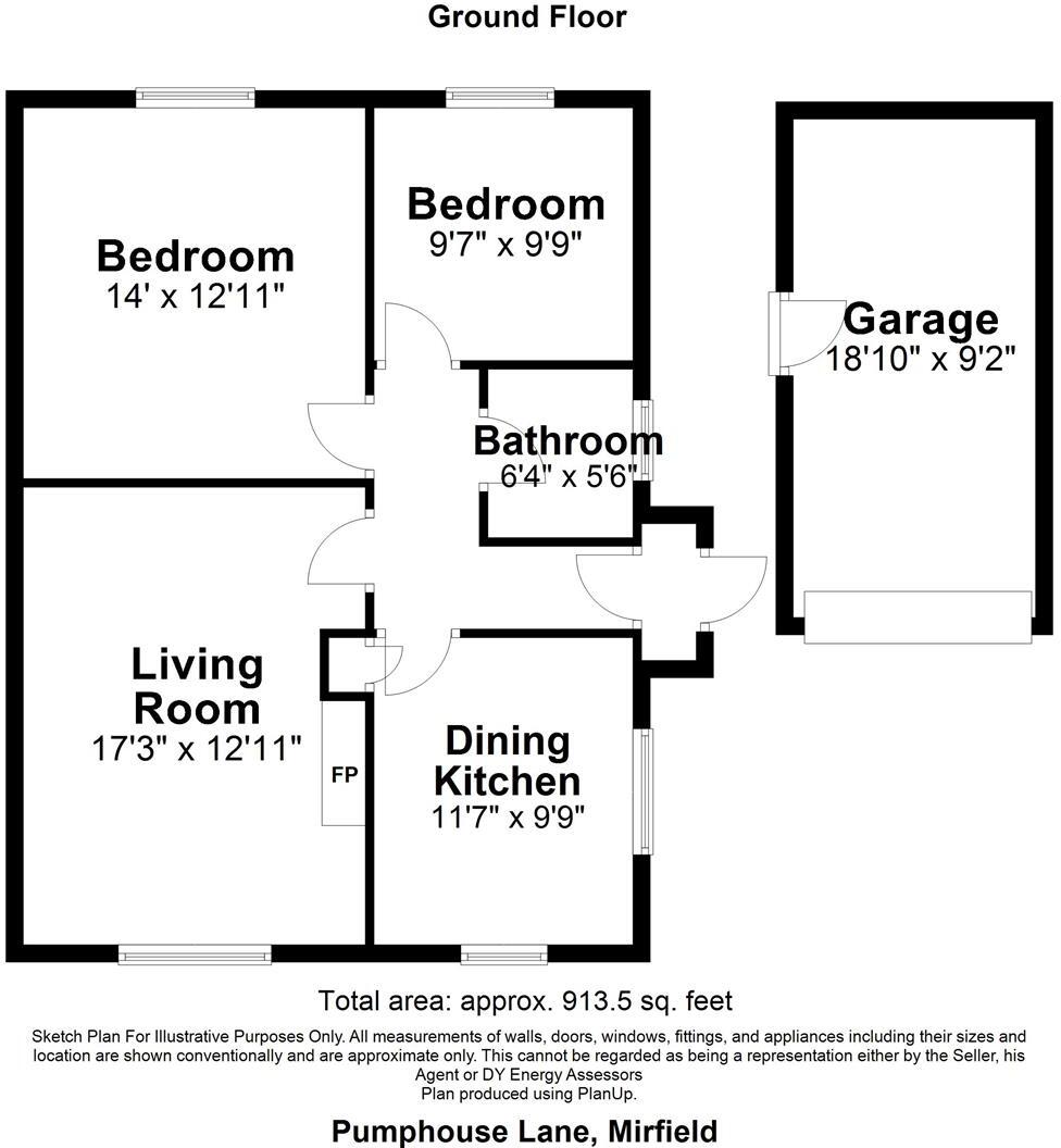 Pumphouse Lane, Mirfield floorplan