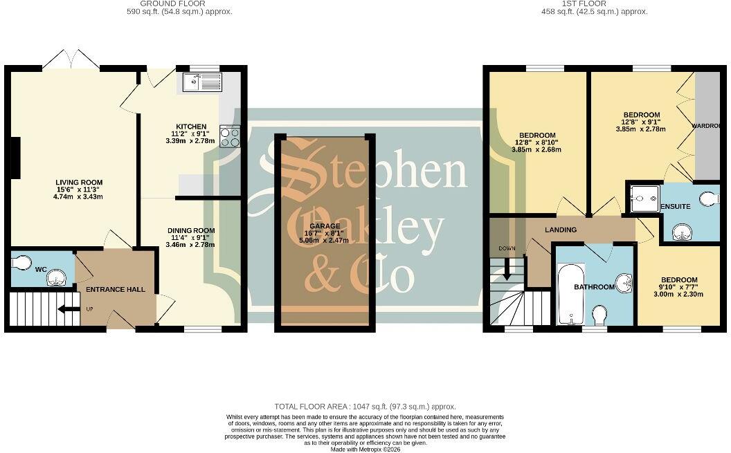 Stonemasons Close, Olney floorplan