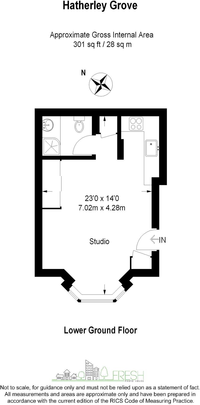 Hatherley Grove, W2 floorplan