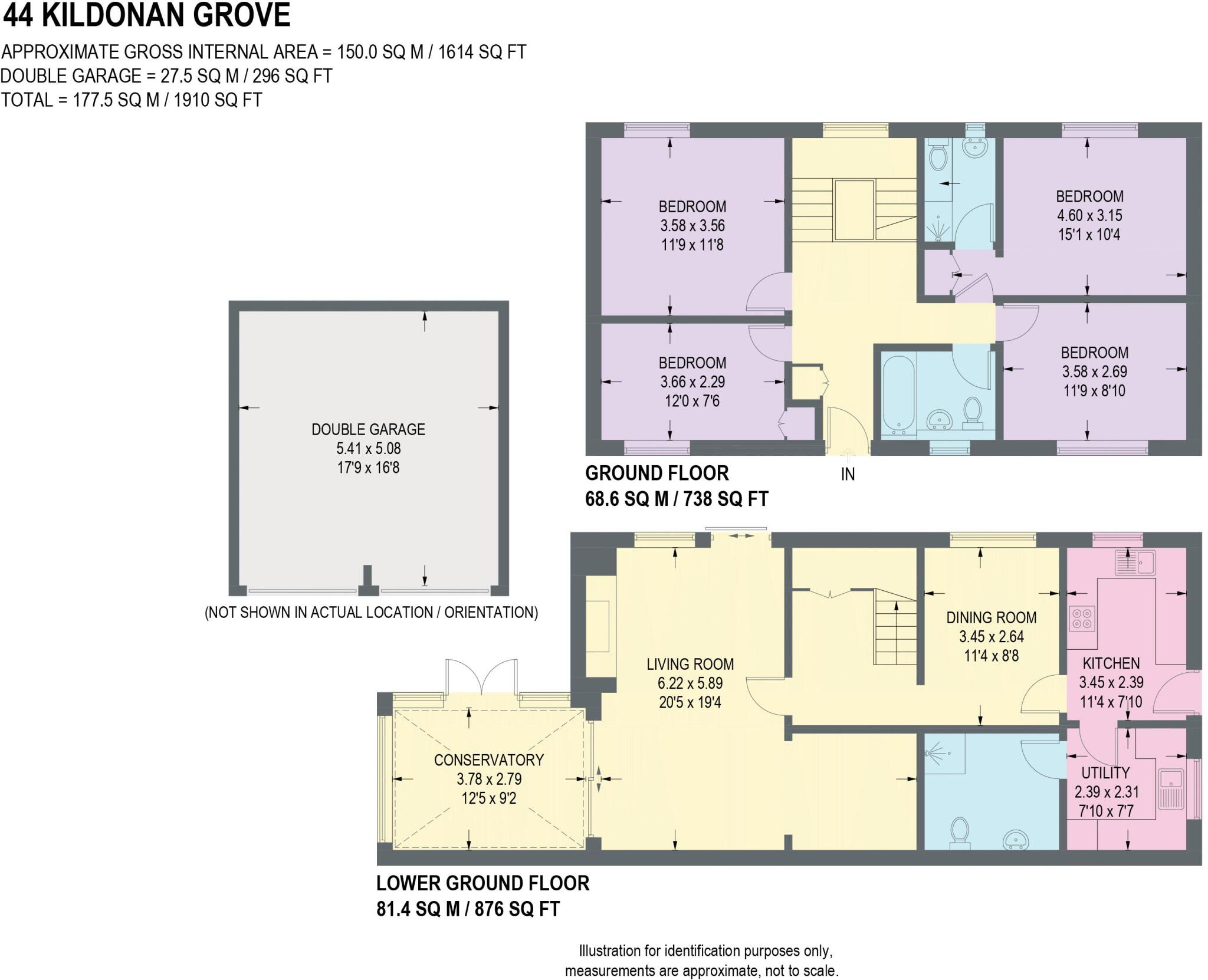 Kildonan Grove, Frecheville, Sheffield  floorplan