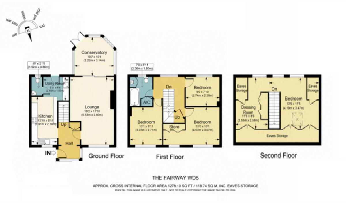 The Fairway, Abbots Langley floorplan