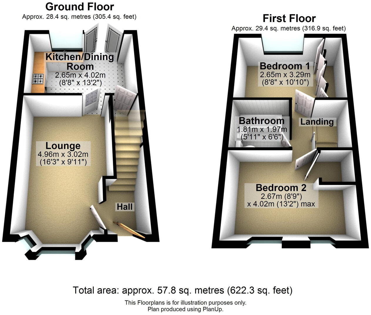 Waltersgreen Crescent, Golborne, Warrington, WA3 3WB floorplan