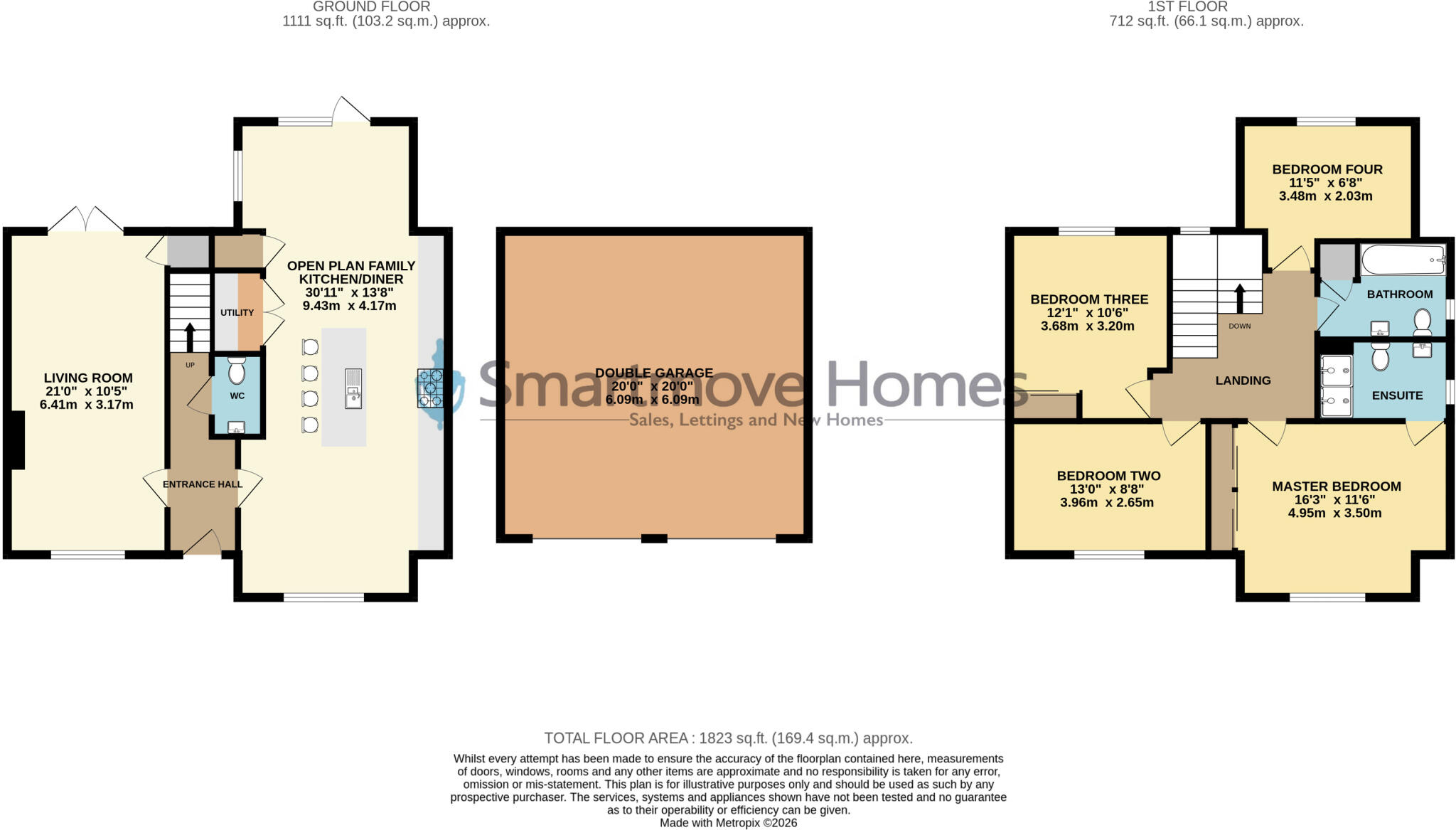 Hesketh Close, Codnor floorplan