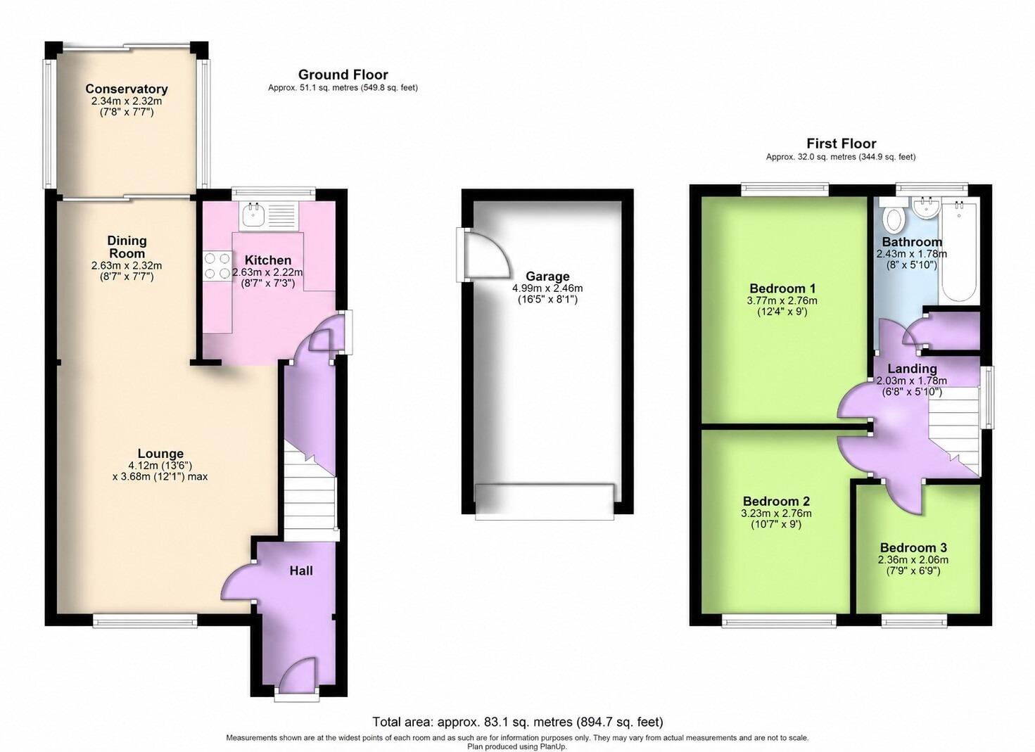 Manor Rise, Arleston, Telford, Shropshire, TF1 2ND floorplan