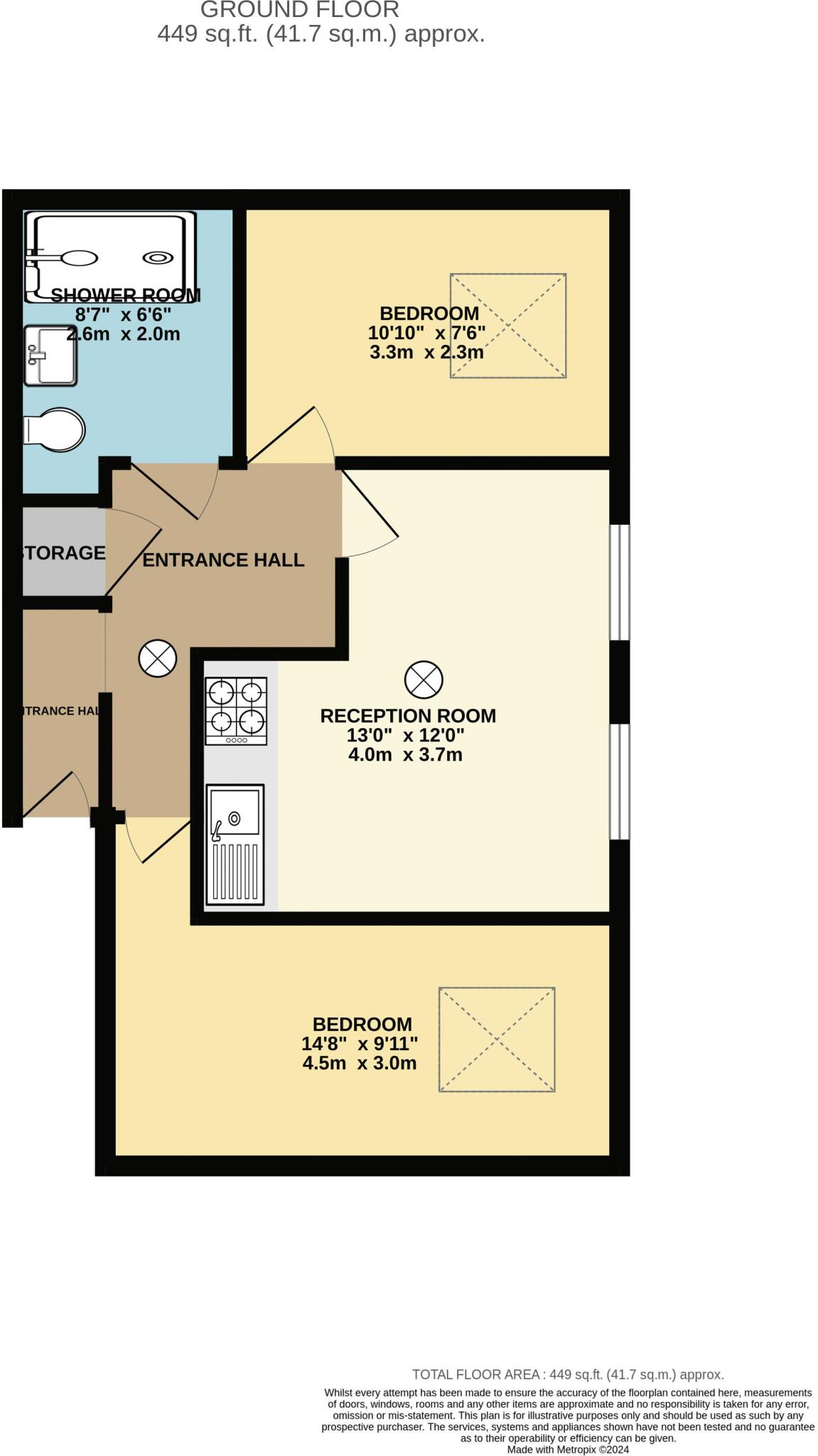 111 Hubert Road, Selly Oak, Birmingham, B29 6ET floorplan