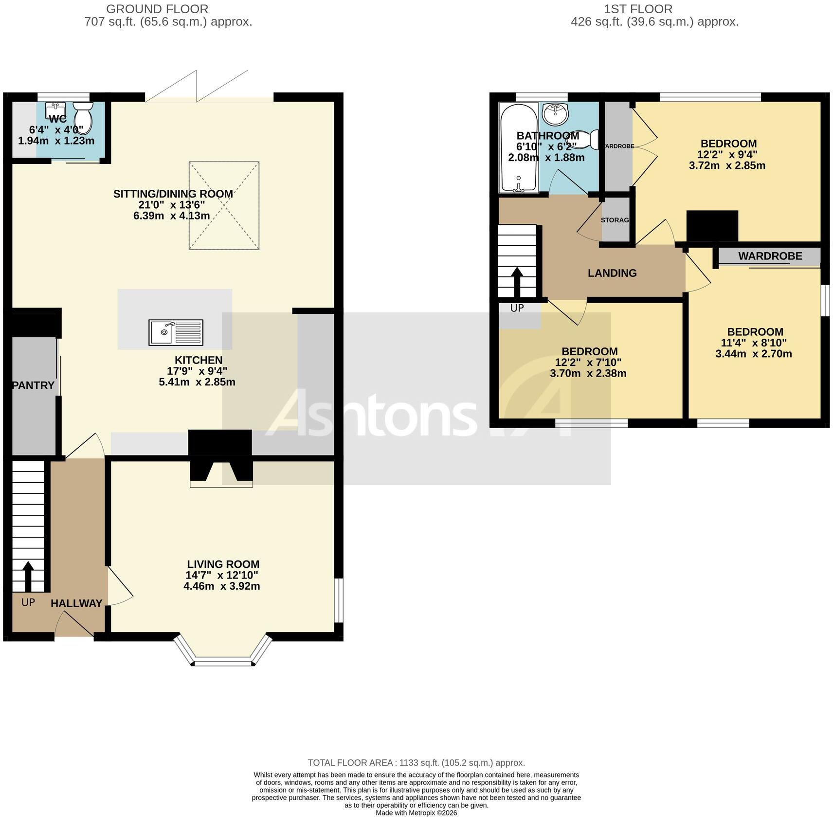 Sefton Road, Ashton-In-Makerfield, WN4 floorplan