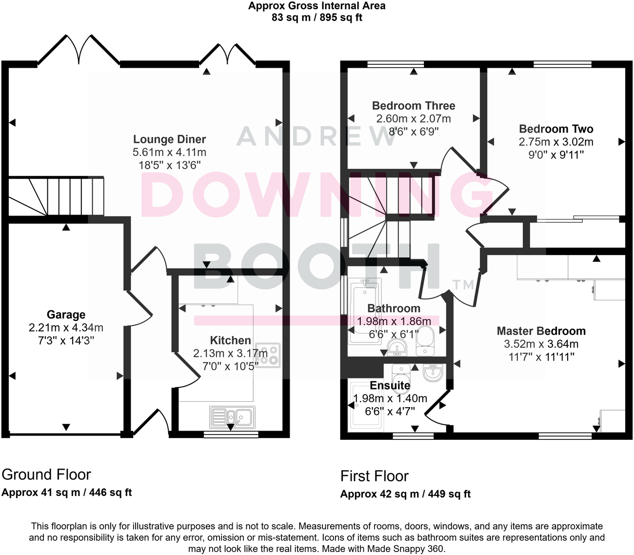 Two Oaks Avenue, Burntwood WS7 1FP - Corner Plot floorplan