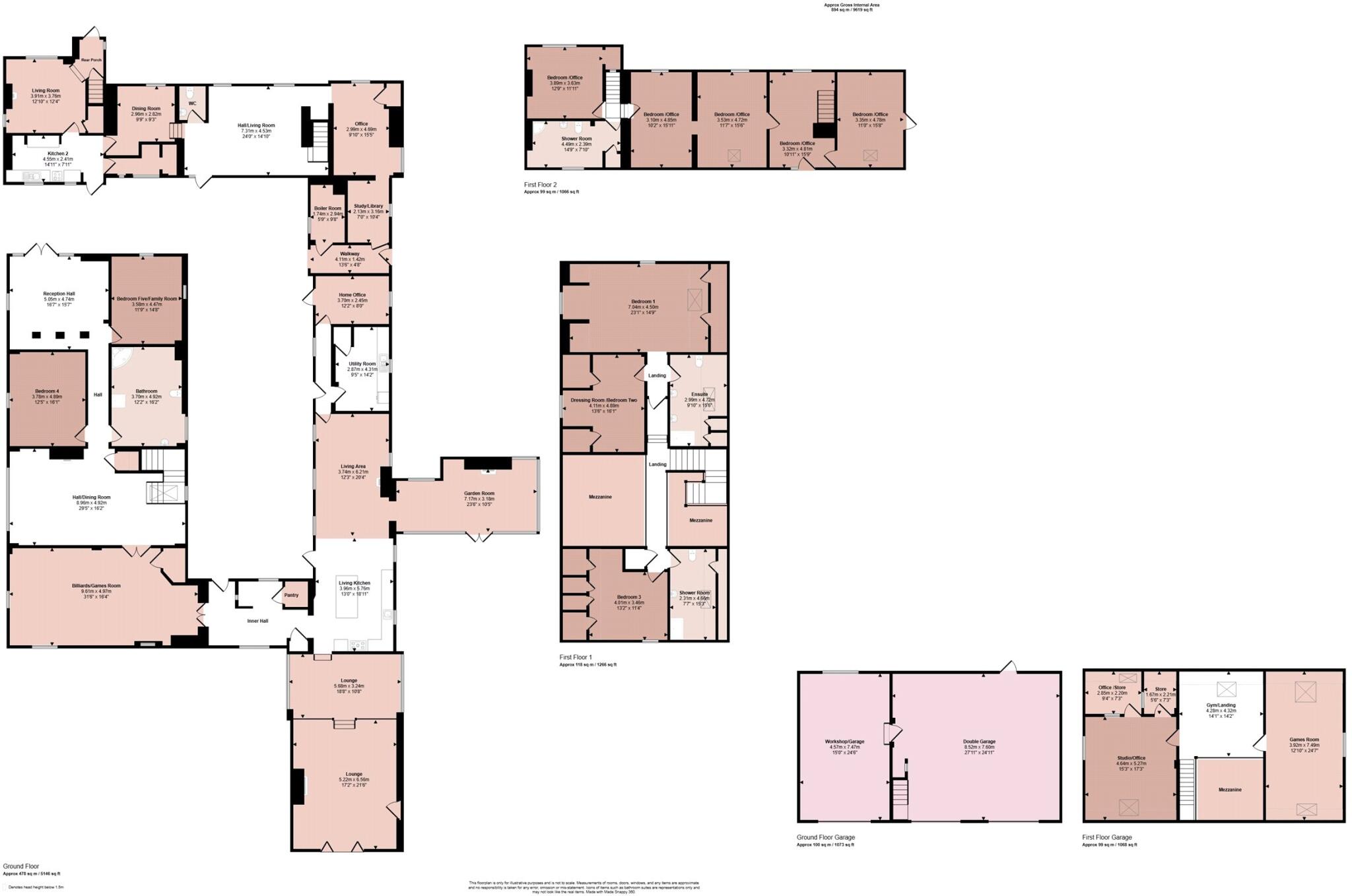 Brook Road, Woodhouse Eaves floorplan