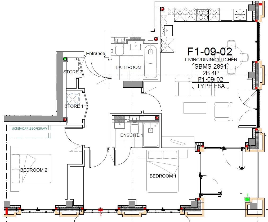 Florence House ,Colindale floorplan