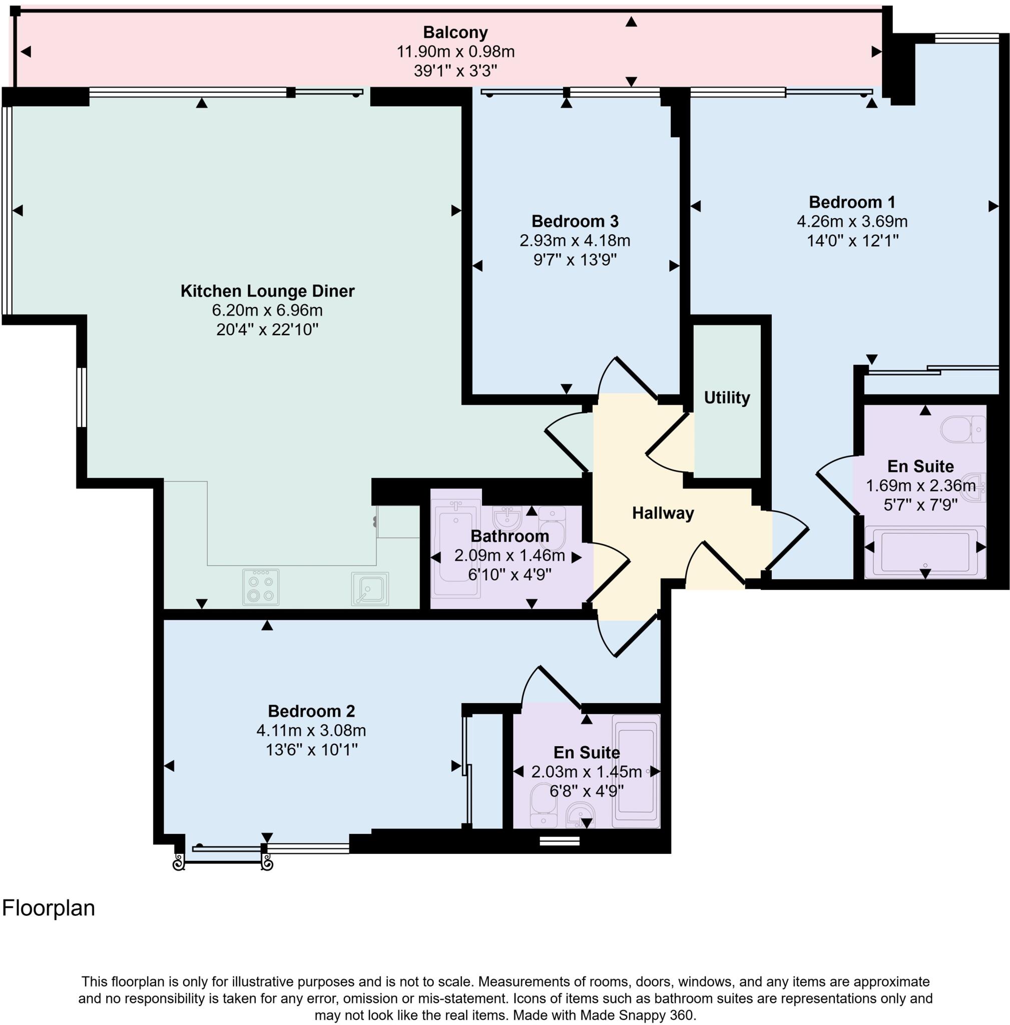 Poole floorplan