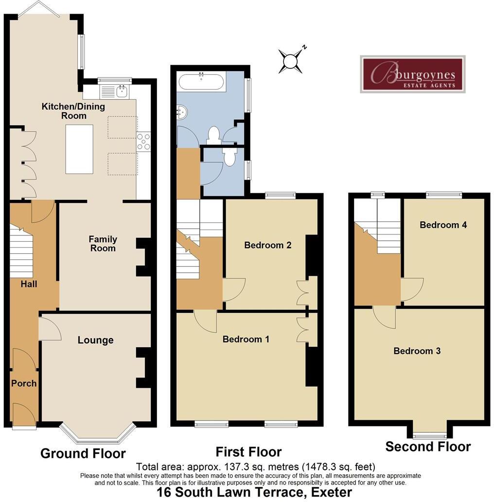 South Lawn Terrace, Heavitree, Exeter floorplan