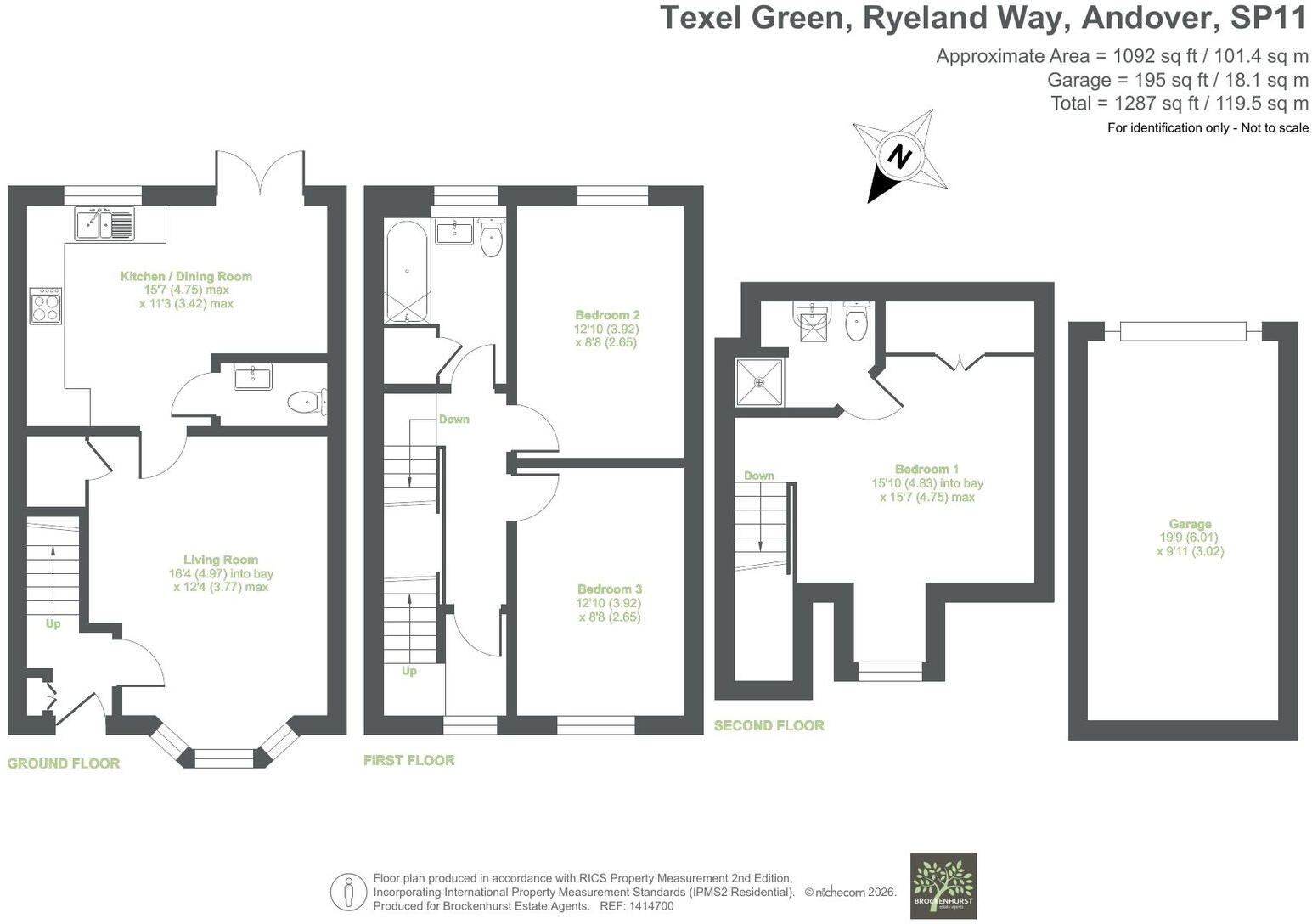 Texel Green, Ryeland Way, SP11 6GP floorplan