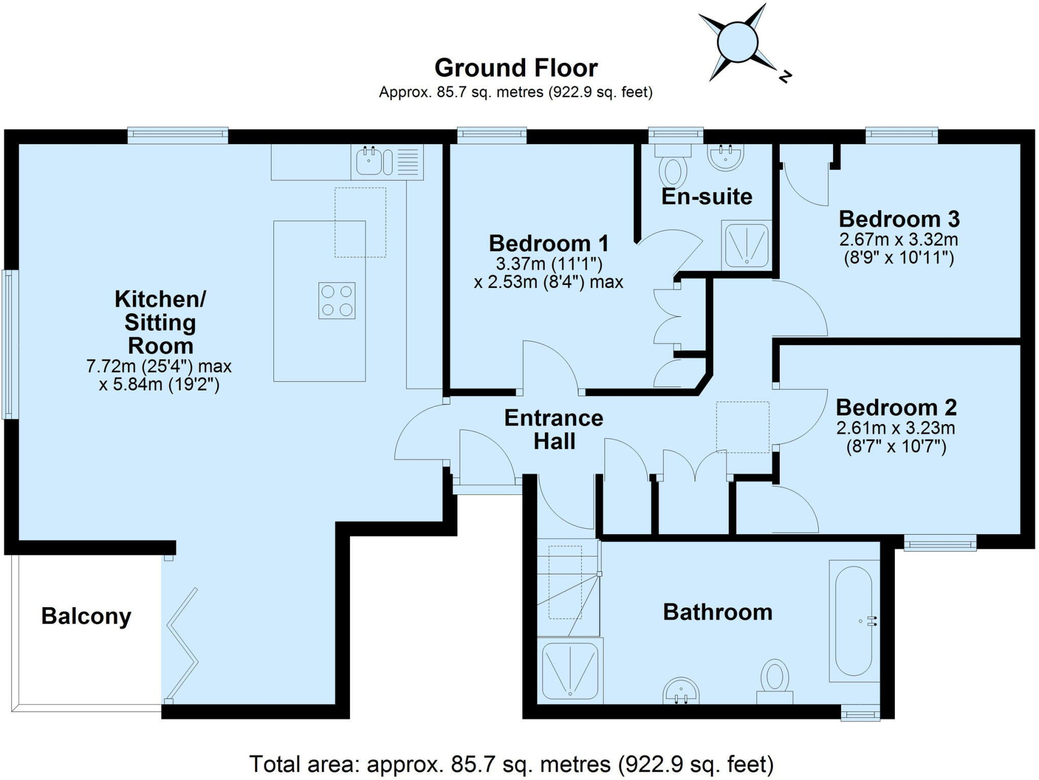 Dartmouth Road, Stoke Fleming floorplan
