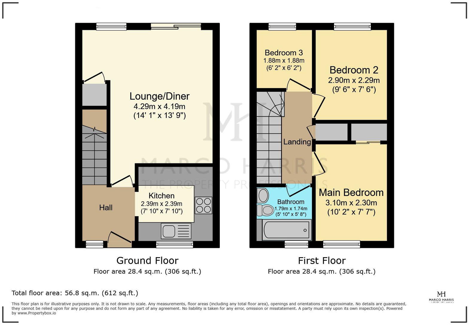 Eden Road, West End, Southampton, SO18 3QX floorplan