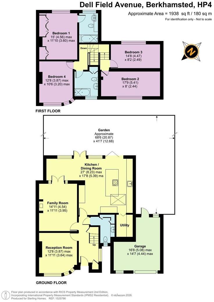 Dell Field Avenue, Berkhamsted floorplan