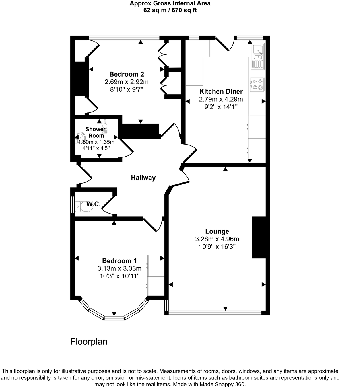 Carmel Gardens, Nunthorpe floorplan